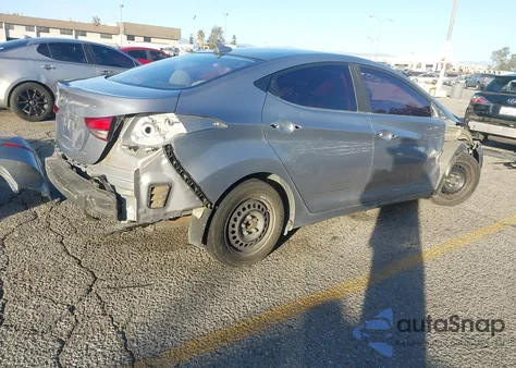 2016 Hyundai Elantra Se z USA, uszkodzony, nr VIN 5NPDH4AE1GH750077